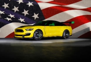 Ford "Ole Yeller" Mustang bred from Shelby GT350® 